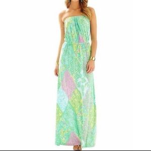 Lilly Pulitzer Marlisa Multi Sun Maxi Dress M
